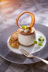 Quarkmousse mit Honig